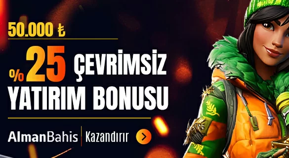 %25 ÇEVRIMSIZ YATIRIM BONUSU