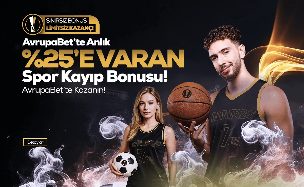 %25'E VARAN ANLIK SPOR KAYIP BONUSU!