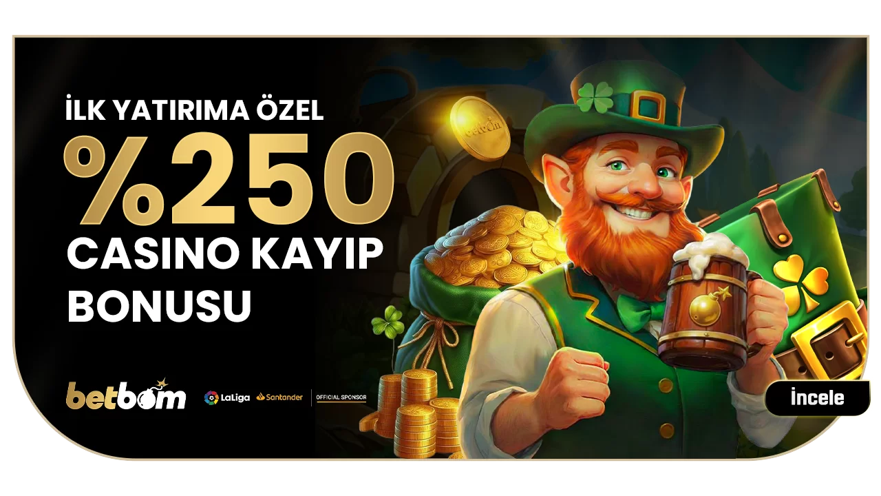 İLK YATIRIMA ÖZEL %250 KAYIP BONUSU