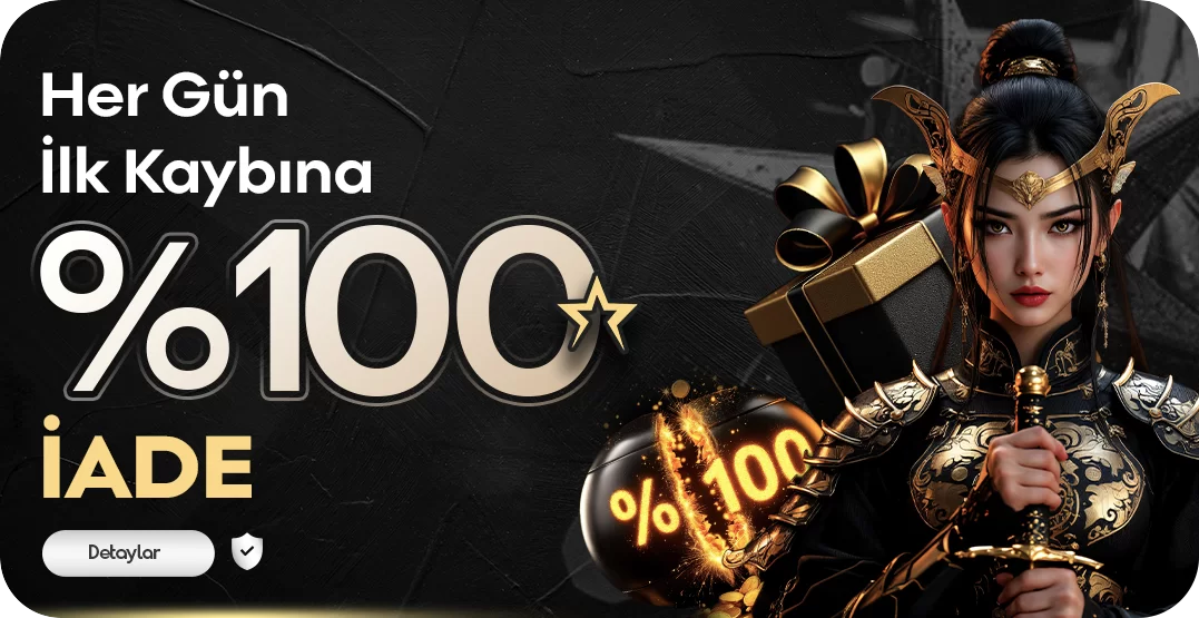 GÜNÜN İLK KAYBINA %100 İADE